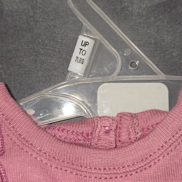 Kids Bundles Baby Place Bodysuits Pink/Purple NB, 3-6, 6-9m (5-Pack) - Picture 5 of 6